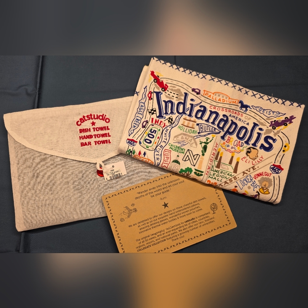 Indianapolis Dish Towel